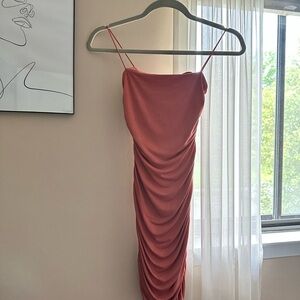 Peach Windsor Draped Dress Size XS